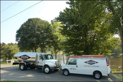 Our newer oil trucks